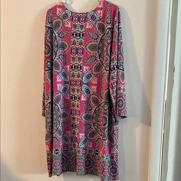 Ruby Rd. Multicolor Patterned Dress - Picture 3 of 3